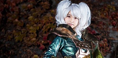 韩国萝莉cosplay《英雄联盟》波比