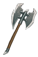 Chop meat axe