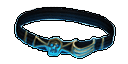 The messenger's waist