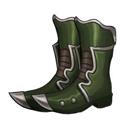 Hunter's strap boots