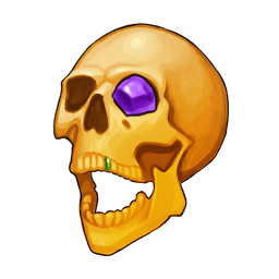 Blood King Skull