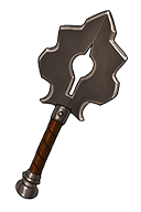 Ominous short handle hammer