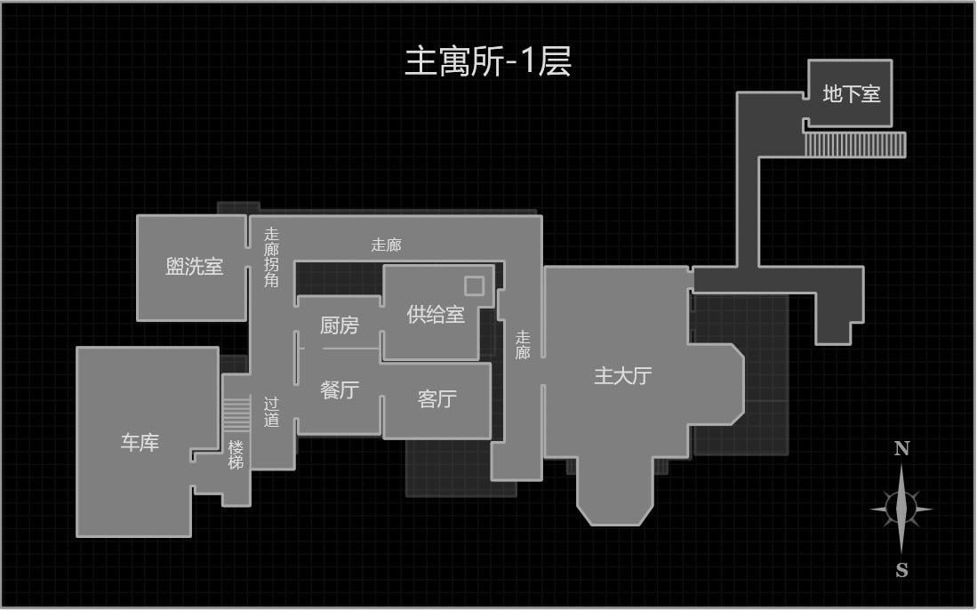 生化危机7房子结构图片